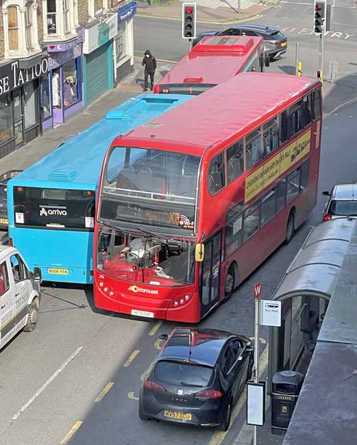 Carousel Scania N230UD ADL Enviro400 219 & Arriva Citaro 3038